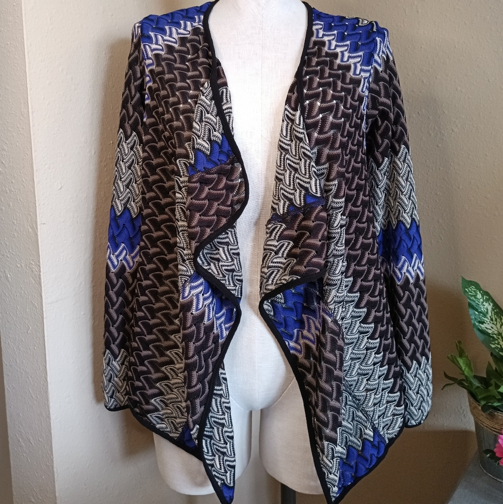 Violet b. Open front cardigan